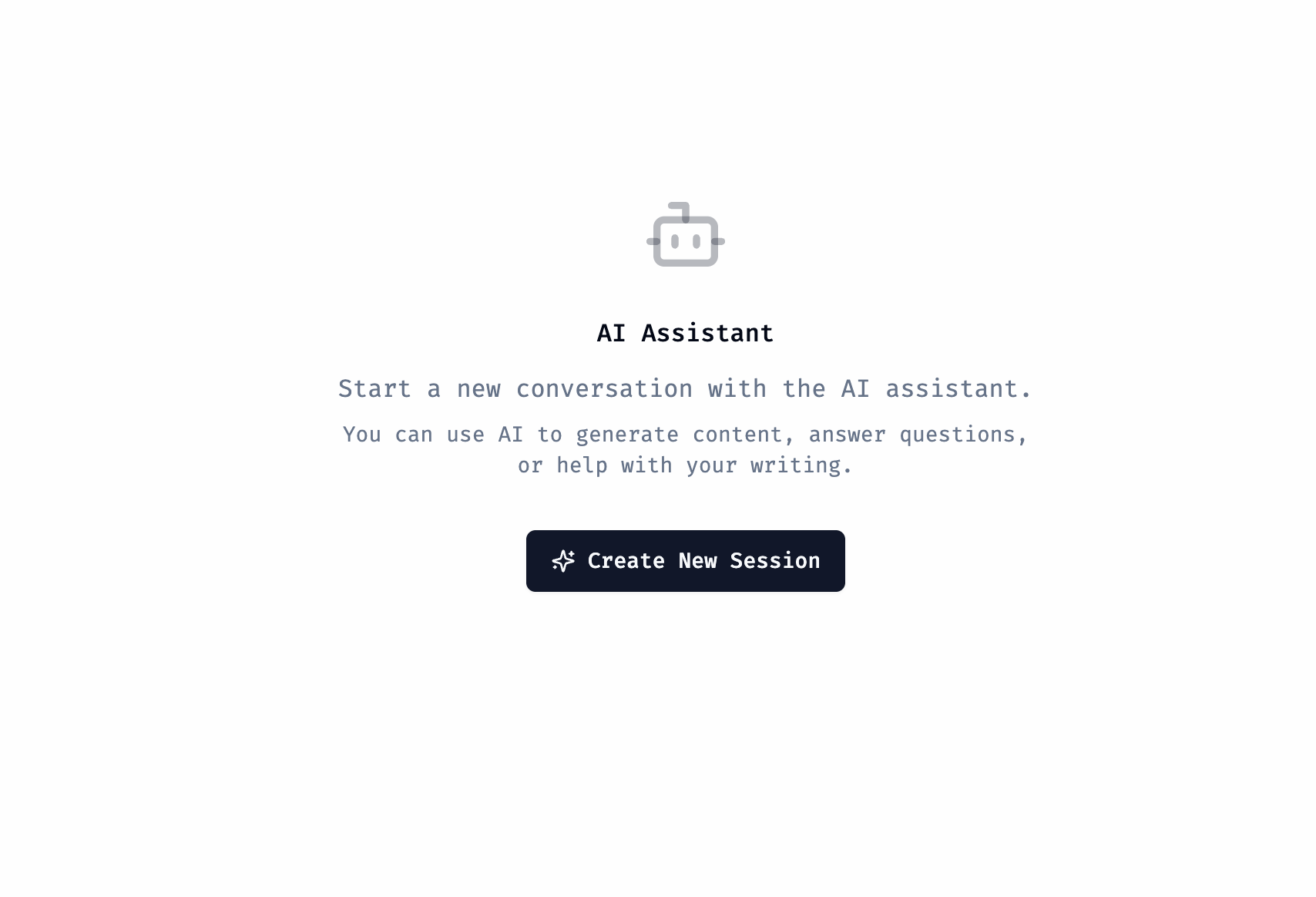 AI Assistant Built-in Screenshot